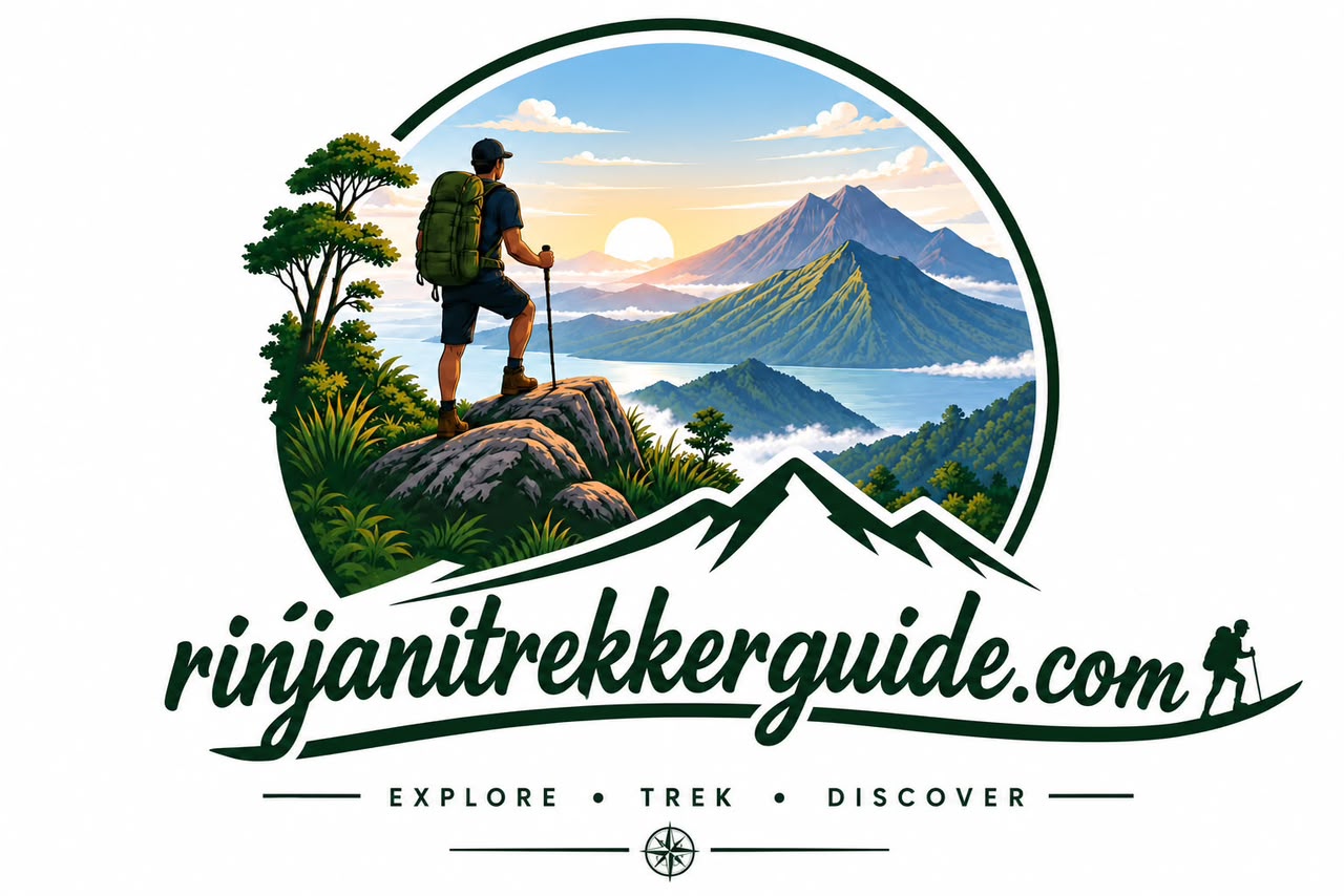 Indonesia Rinjani Trekker
